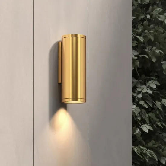 Astro Lighting Ava Coastal 200 sárgaréz kültéri fali lámpa (AST-1428020) GU10 1 izzós IP44