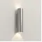Astro Lighting Ava Coastal 300 acélszínű kültéri fali lámpa (AST-1428004) GU10 2 izzós IP44