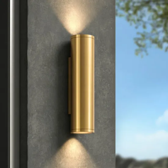 Astro Lighting Ava Coastal 300 sárgaréz kültéri fali lámpa (AST-1428021) GU10 2 izzós IP44