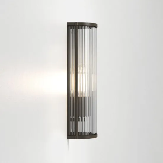 Astro Lighting Avignon Round 375 barna falikar (AST-1427001) E27 1 izzós IP20
