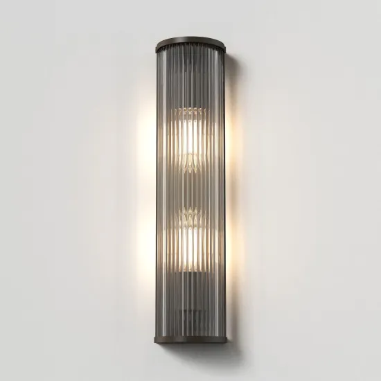 Astro Lighting Avignon Round 525 barna falikar (AST-1427003) E27 2 izzós IP20