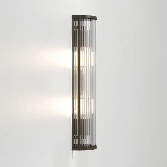 Astro Lighting Avignon Round 525 barna falikar (AST-1427003) E27 2 izzós IP20
