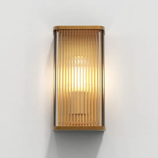 Astro Lighting Avignon Square 300 sárgaréz falikar (AST-1427010) E27 1 izzós IP20