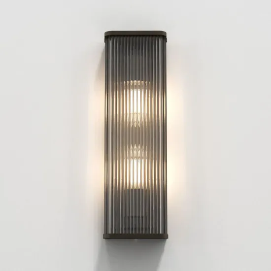Astro Lighting Avignon Square 500 barna falikar (AST-1427011) E27 2 izzós IP20