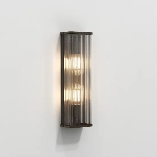 Astro Lighting Avignon Square 500 barna falikar (AST-1427011) E27 2 izzós IP20