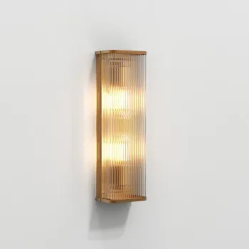 Astro Lighting Avignon Square 500 sárgaréz falikar (AST-1427012) E27 2 izzós IP20