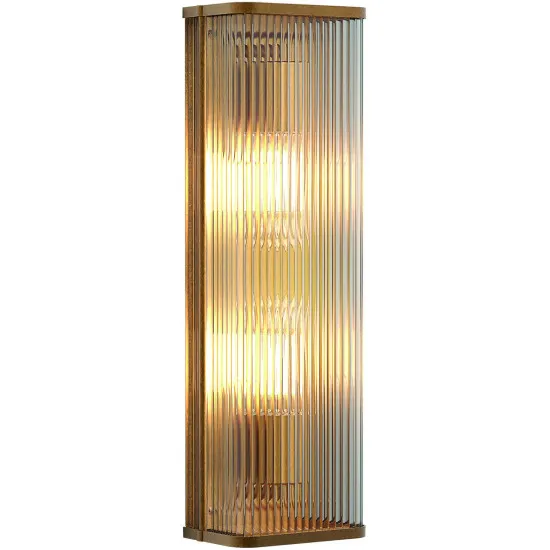 Astro Lighting Avignon Square 500 sárgaréz falikar (AST-1427012) E27 2 izzós IP20