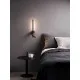 Astro Lighting Baton fekete LED fali lámpa olvasólámpával (AST-1475012) LED 2 izzós IP20
