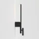 Astro Lighting Baton fekete LED fali lámpa olvasólámpával (AST-1475012) LED 2 izzós IP20
