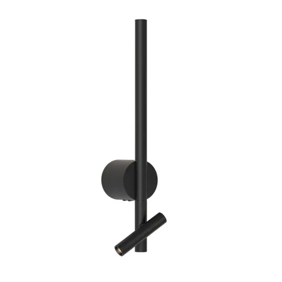 Astro Lighting Baton fekete LED fali lámpa olvasólámpával (AST-1475012) LED 2 izzós IP20
