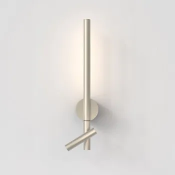Astro Lighting Baton nikkel LED fali lámpa olvasólámpával (AST-1475013) LED 2 izzós IP20