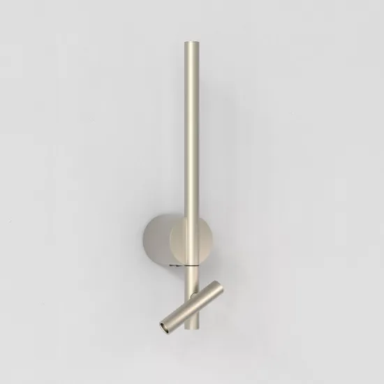 Astro Lighting Baton nikkel LED fali lámpa olvasólámpával (AST-1475013) LED 2 izzós IP20
