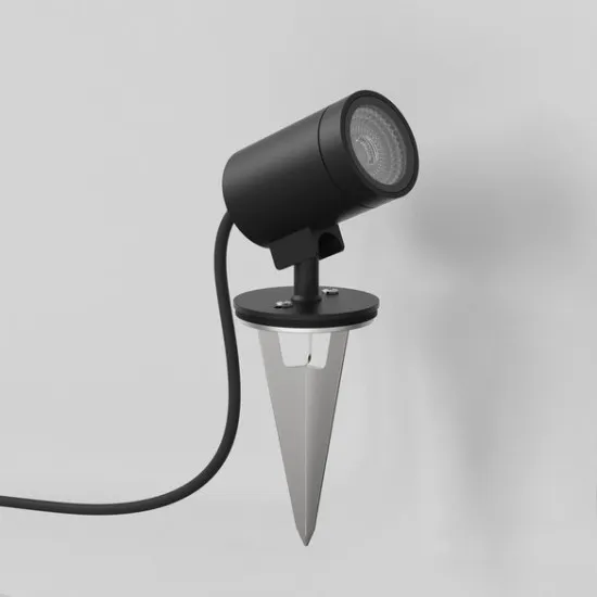 Astro Lighting Bayville Spike Spot 12V fekete LED kültéri leszúrható lámpa (AST-1401009) LED 1 izzós IP65