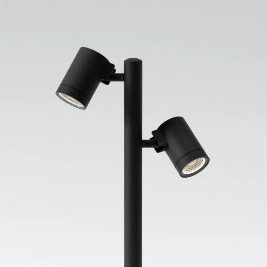 Astro Lighting Bayville Spike Spot 900 Twin fekete LED kültéri leszúrható lámpa (AST-1401024) LED 1 izzós IP66