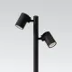 Astro Lighting Bayville Spike Spot 900 Twin fekete LED kültéri leszúrható lámpa (AST-1401024) LED 1 izzós IP66