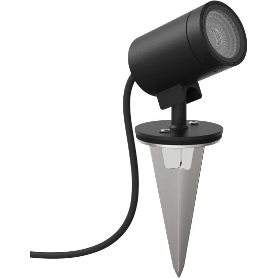 Astro Lighting Bayville Spike Spot fekete LED kültéri leszúrható lámpa (AST-1401021) LED 1 izzós IP65