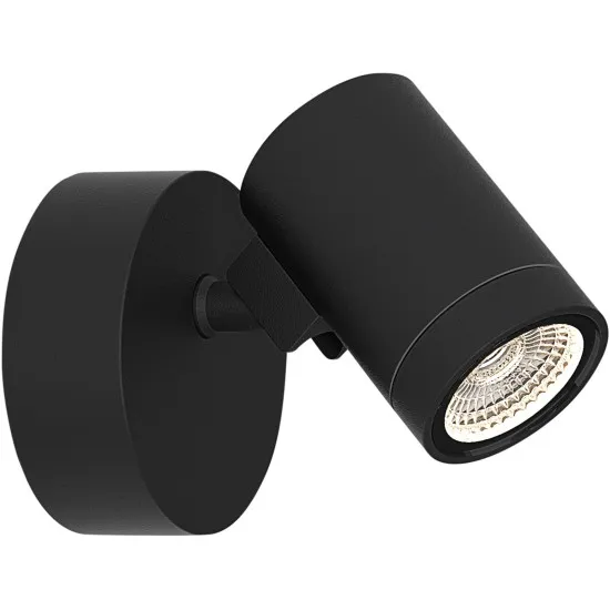 Astro Lighting Bayville Spot Single fekete LED kültéri fali lámpa (AST-1401015) LED 1 izzós IP65