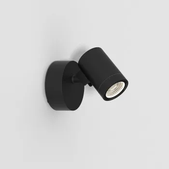 Astro Lighting Bayville Spot Single fekete LED kültéri fali lámpa (AST-1401015) LED 1 izzós IP65