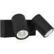 Astro Lighting Bayville Spot Twin fekete LED kültéri fali lámpa (AST-1401018) LED 1 izzós IP65