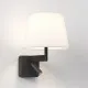 Astro Lighting Beaumont Reader fekete LED fali lámpa olvasólámpával (AST-1480018) E27+LED 2 izzós IP20