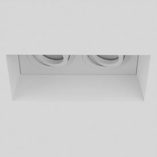 Astro Lighting Blanco Twin Adj fehér mennyezetbe építhető lámpa (AST-1253006) GU10 2 izzós IP20