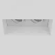 Astro Lighting Blanco Twin Adj fehér mennyezetbe építhető lámpa (AST-1253006) GU10 2 izzós IP20