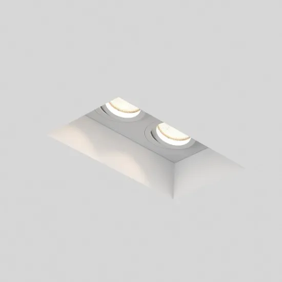 Astro Lighting Blanco Twin Adj fehér mennyezetbe építhető lámpa (AST-1253006) GU10 2 izzós IP20