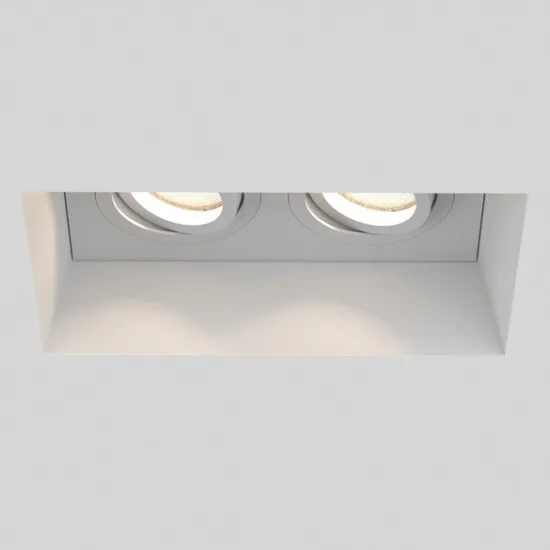 Astro Lighting Blanco Twin Adj fehér mennyezetbe építhető lámpa (AST-1253006) GU10 2 izzós IP20