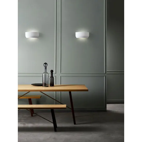 Astro Lighting Blend fehér fali lámpa (AST-1439001) E27 1 izzós IP20