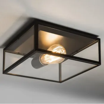 Astro Lighting Bronte fekete kültéri mennyezeti lámpa (AST-1353001) E27 1 izzós IP23