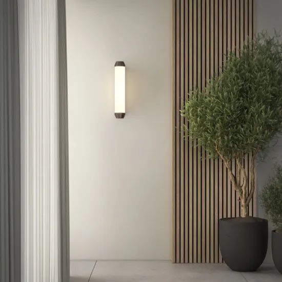 Astro Lighting Burlington 400 barna fürdőszobai LED tükörvilágítás (AST-1477001) LED 1 izzós IP44