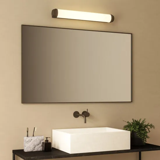 Astro Lighting Burlington 600 barna fürdőszobai LED tükörvilágítás (AST-1477005) LED 1 izzós IP44