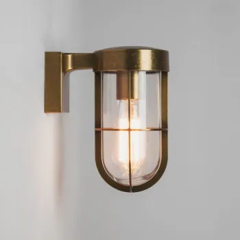 Astro Lighting Cabin Wall sárgaréz fürdőszobai falikar (AST-1368003) E27 1 izzós IP44