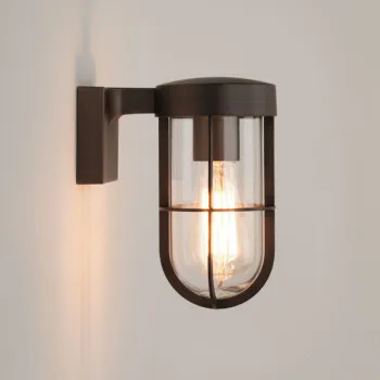 Astro Lighting Cabin Wall barna fürdőszobai falikar (AST-1368025) E27 1 izzós IP44