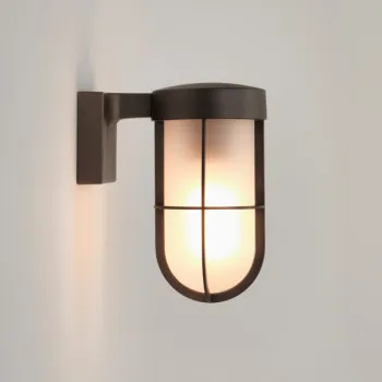 Astro Lighting Cabin Wall Frosted barna fürdőszobai falikar (AST-1368026) E27 1 izzós IP44