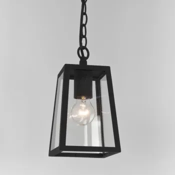 Astro Lighting Calvi Pendant 215 fekete kültéri függesztett lámpa (AST-1306003) E27 1 izzós IP23
