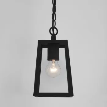 Astro Lighting Calvi Pendant 215 fekete kültéri függesztett lámpa (AST-1306003) E27 1 izzós IP23