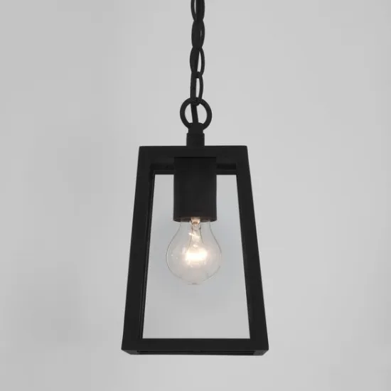 Astro Lighting Calvi Pendant 215 fekete kültéri függesztett lámpa (AST-1306003) E27 1 izzós IP23