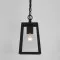 Astro Lighting Calvi Pendant 215 fekete kültéri függesztett lámpa (AST-1306003) E27 1 izzós IP23