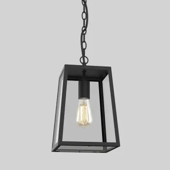 Astro Lighting Calvi Pendant 305 fekete kültéri függesztett lámpa (AST-1306013) E27 1 izzós IP23