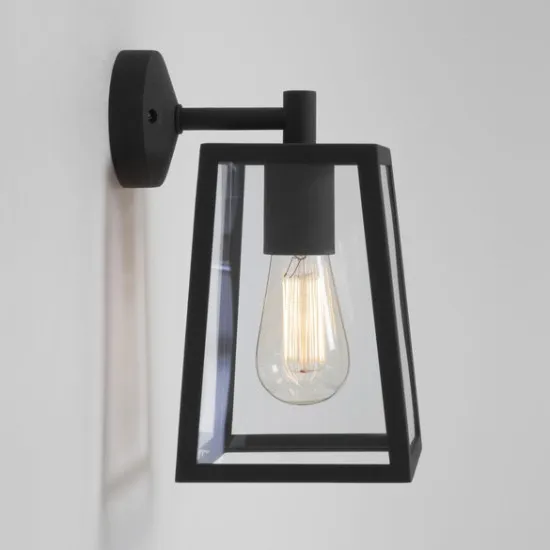 Astro Lighting Calvi Wall 215 fekete kültéri falikar (AST-1306001) E27 1 izzós IP23