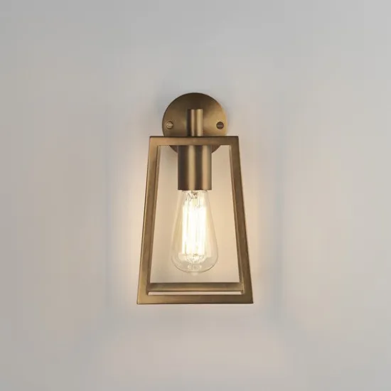 Astro Lighting Calvi Wall 215 sárgaréz kültéri falikar (AST-1306005) E27 1 izzós IP23