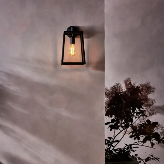 Astro Lighting Calvi Wall 305 fekete kültéri falikar (AST-1306011) E27 1 izzós IP23