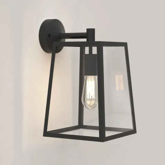 Astro Lighting Calvi Wall 305 fekete kültéri falikar (AST-1306011) E27 1 izzós IP23