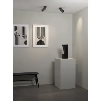 Astro Lighting Can 50 Recessed fekete LED mennyezeti spotlámpa (AST-1396029) LED 1 izzós IP20