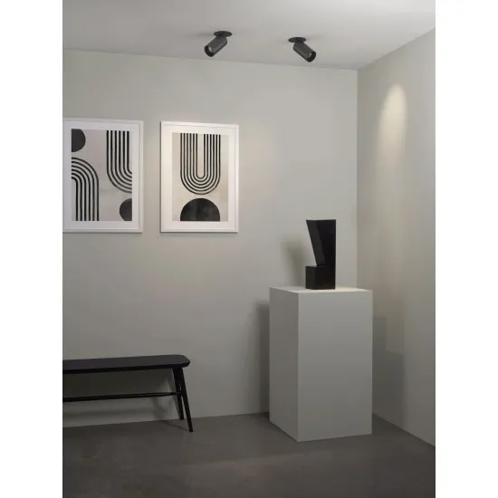 Astro Lighting Can 50 Recessed fekete LED mennyezeti spotlámpa (AST-1396029) LED 1 izzós IP20