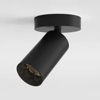 Astro Lighting Can 50 Single fekete LED mennyezeti spotlámpa (AST-1396025) LED 1 izzós IP20
