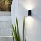 Astro Lighting Chios 150 fekete kültéri fali lámpa (AST-1310004) GU10 2 izzós IP44