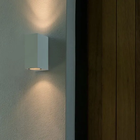 Astro Lighting Chios 150 fehér kültéri fali lámpa (AST-1310006) GU10 2 izzós IP44