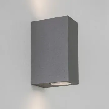 Astro Lighting Chios 150 szürke kültéri fali lámpa (AST-1310008) GU10 2 izzós IP44